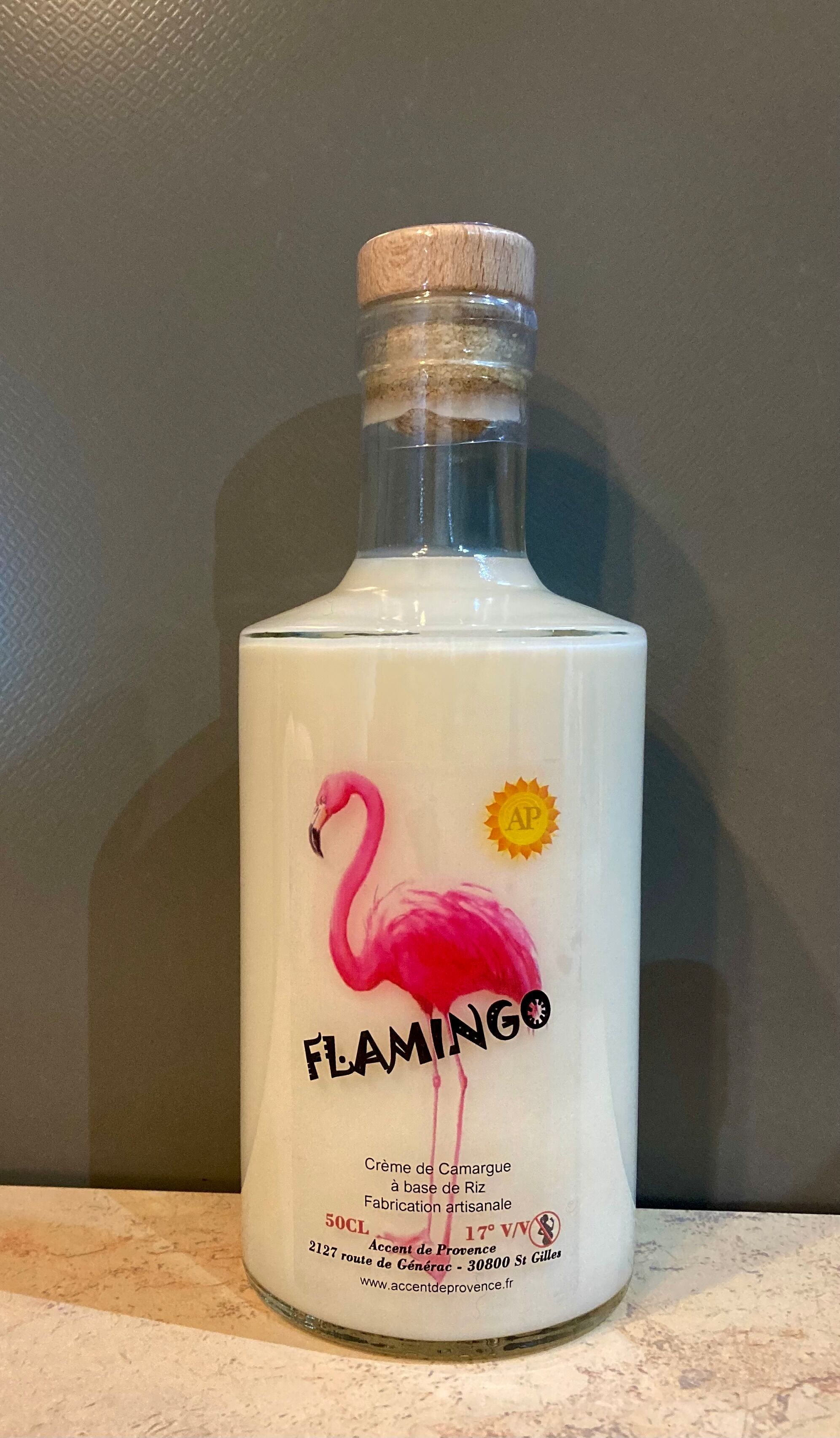 LIQUORE ALLA CREMA DI RISO FLAMINGO CAMARGUE