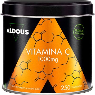Vitamina C 1000 mg Pura Aldous | 250 comprimidos