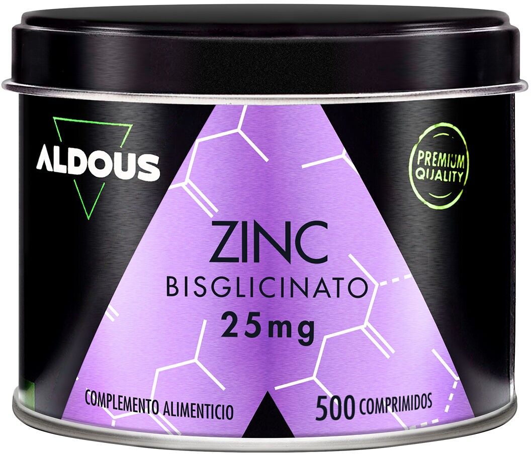Bisglicinato di zinco 25 mg Aldous | 500 compresse