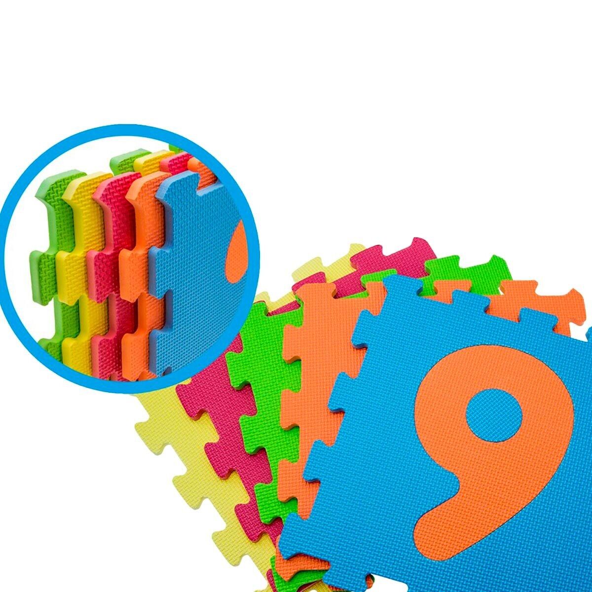 Stimmungsspiel - 3D-Zahlenteppich-Set 10-tlg