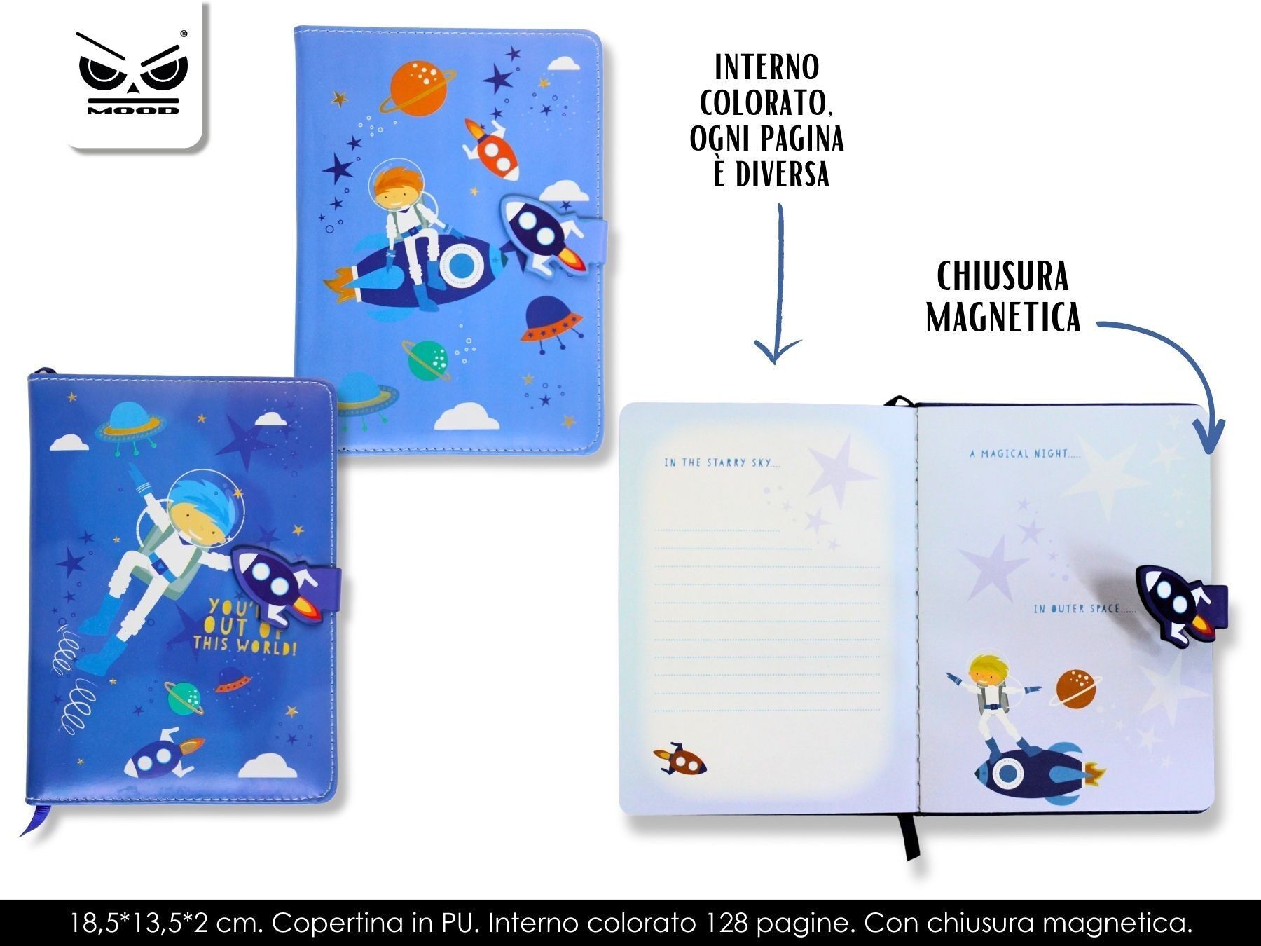 Cuaderno diario secreto del astronauta