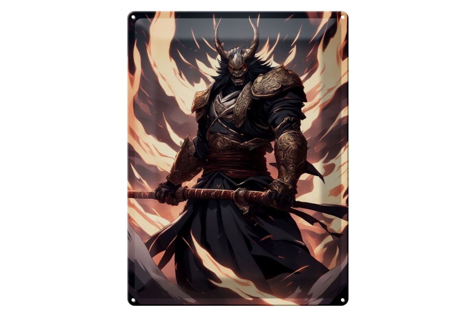 Tin sign 12x18cm Japanese Fight Mentor of the Xint