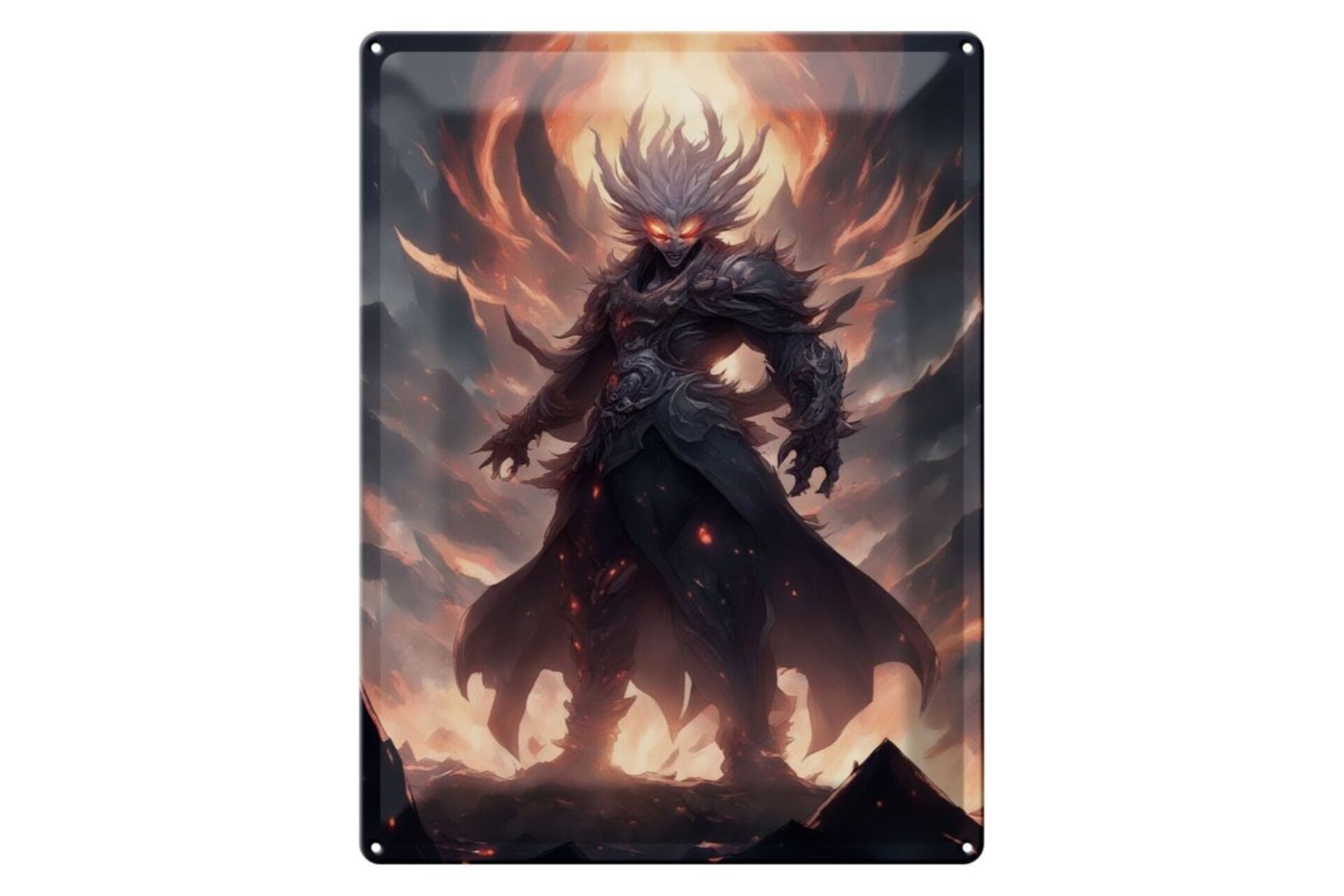 Tin sign 12x18cm Raging Awakened Destroyer