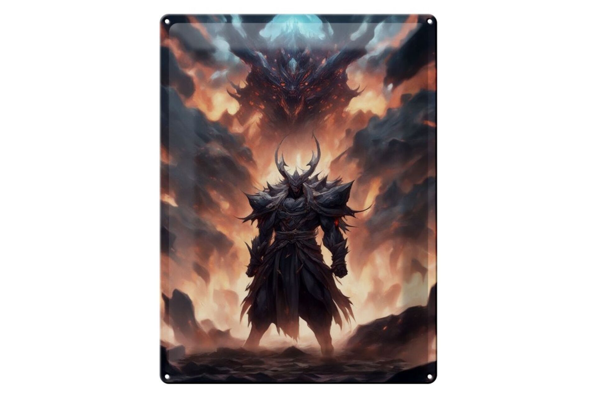 Tin sign 12x18cm Cursed Awakened Ruler