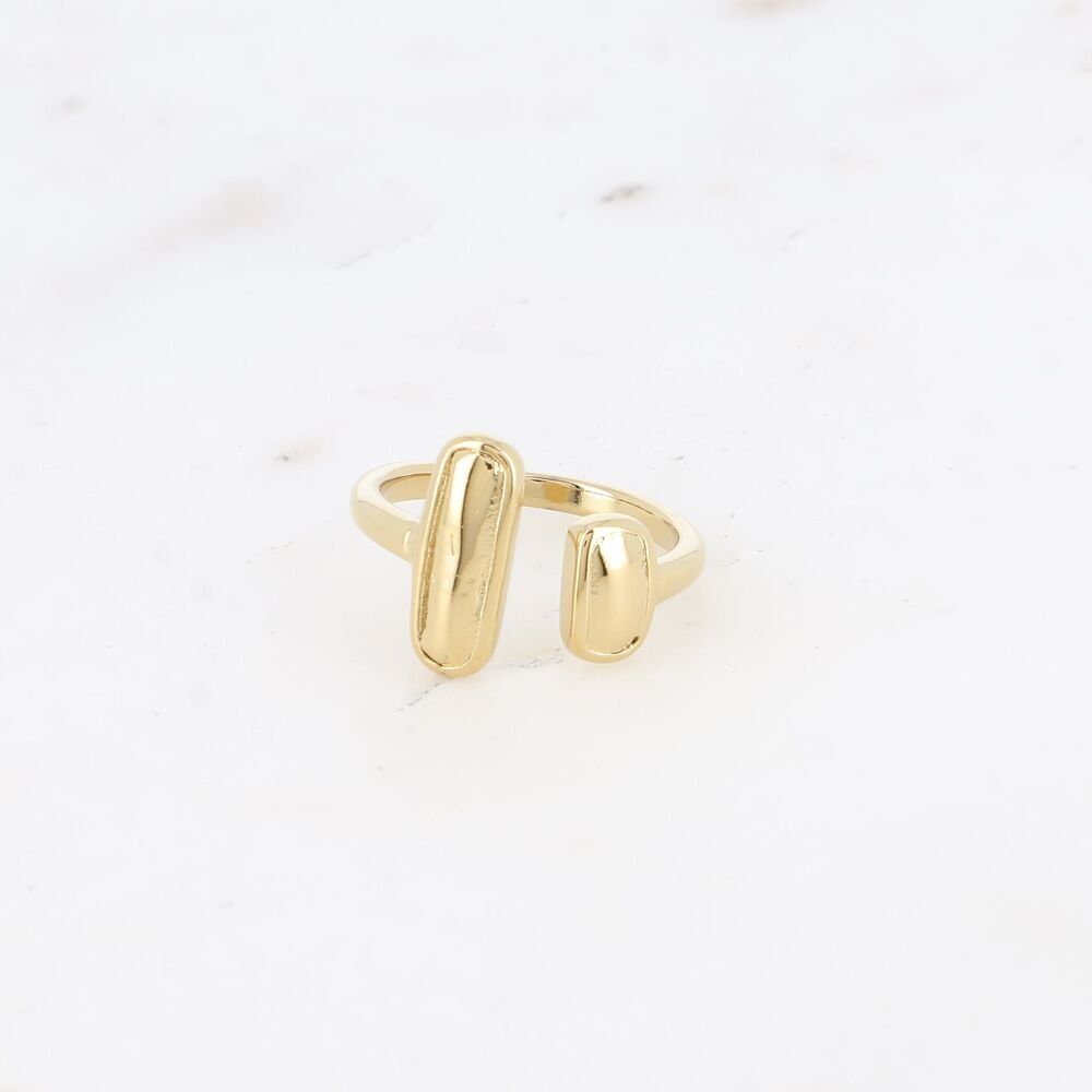 Offener Ring - Doppelsteg