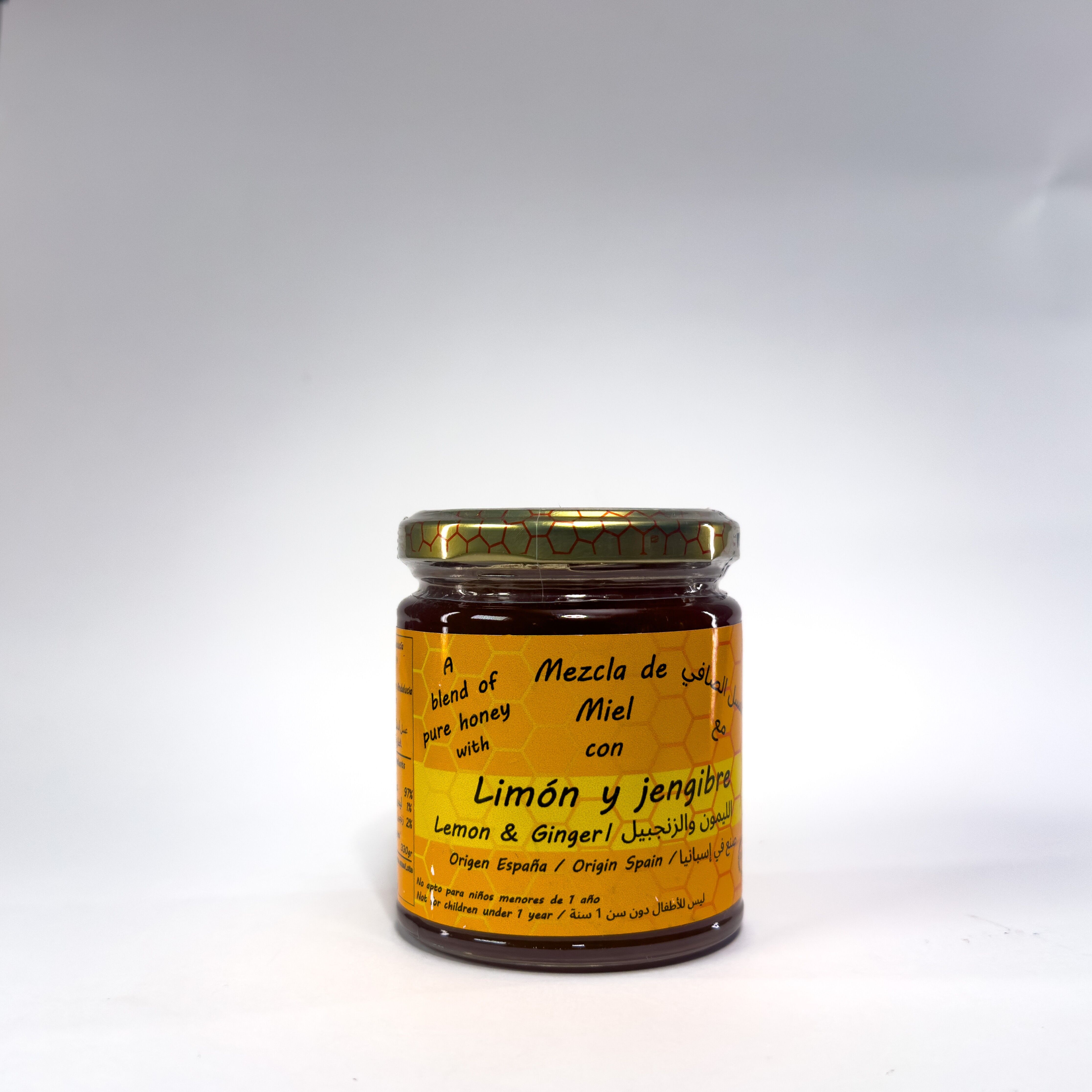 Miel con Limón y Jengibre