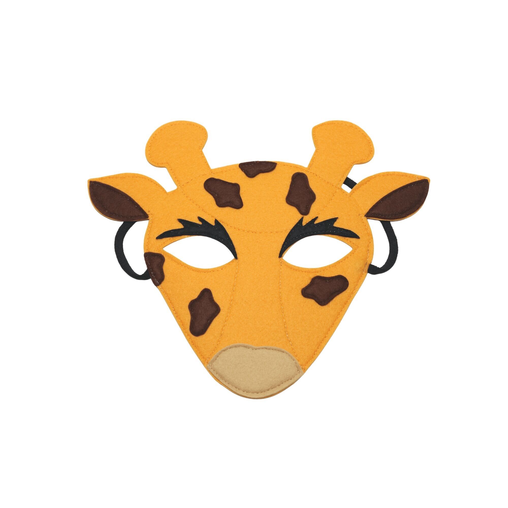 Giraffe felt mask