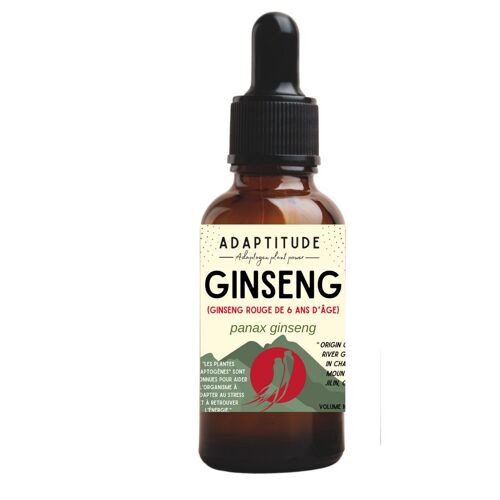 Extrait de ginseng rouge (30ml)