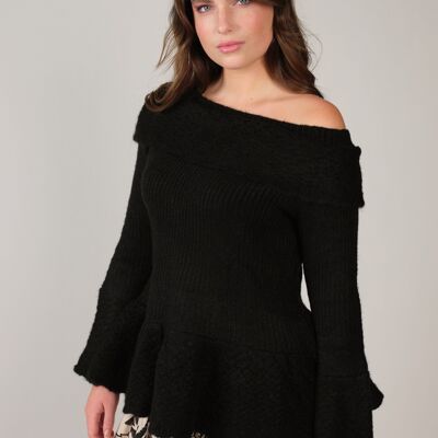MAGLIA ANAIS - Nero - 3