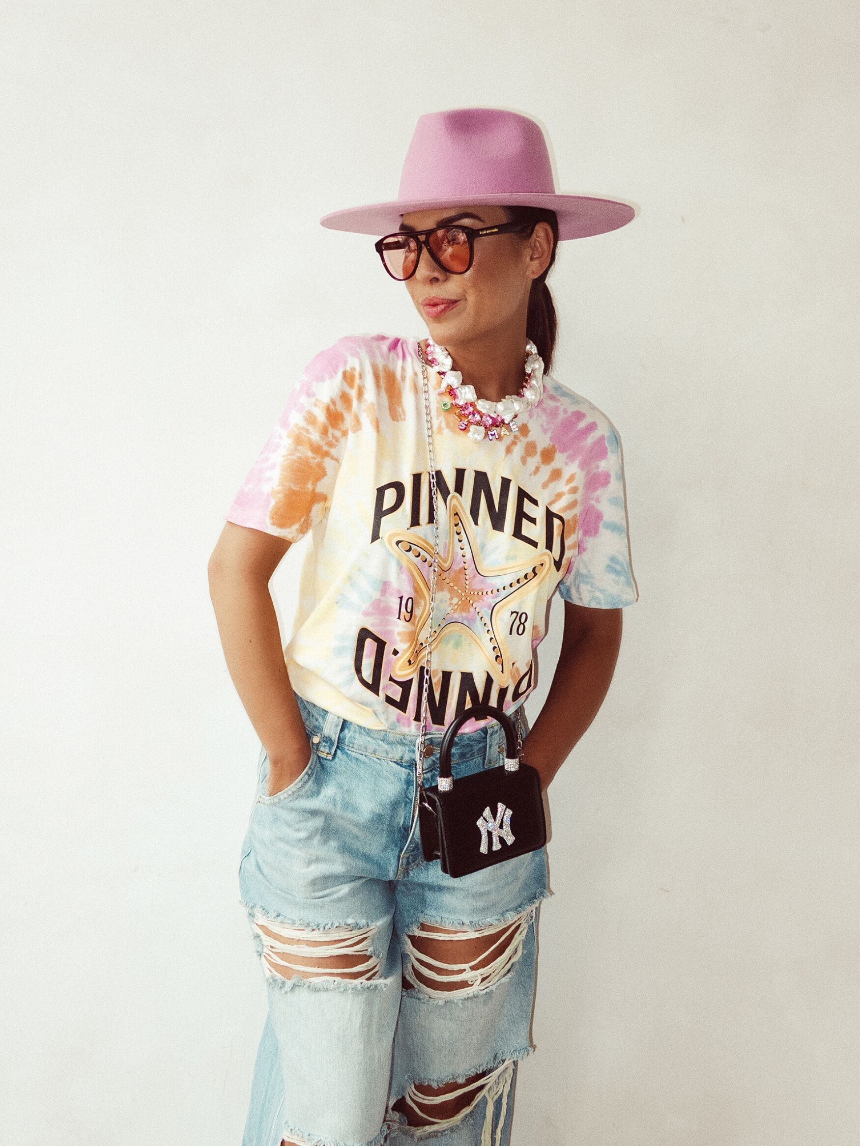 Camiseta Tie Dye PiNNED Beach Club