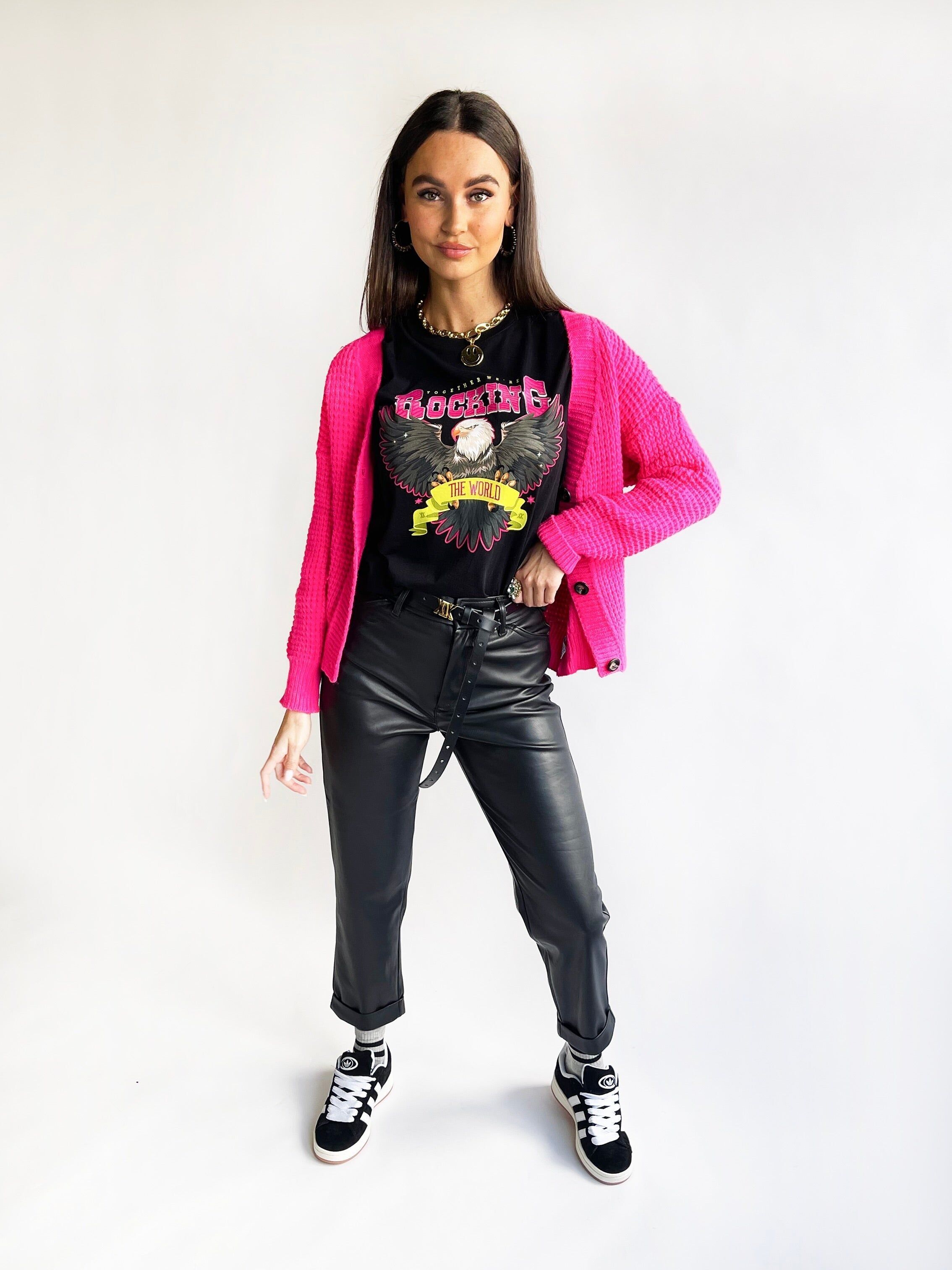 Pantalones mamá de cintura alta