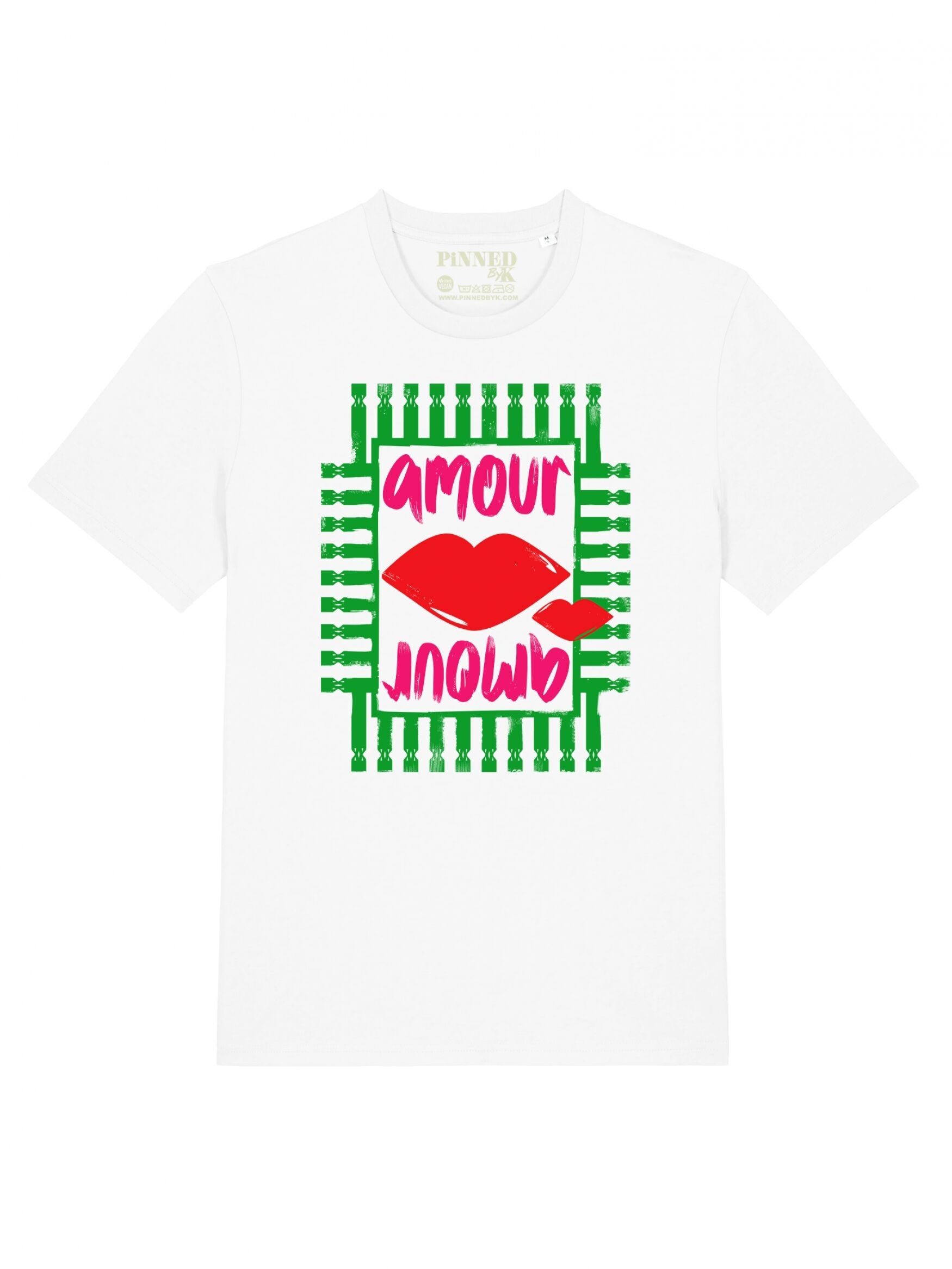 T-shirt Amour Amour Green