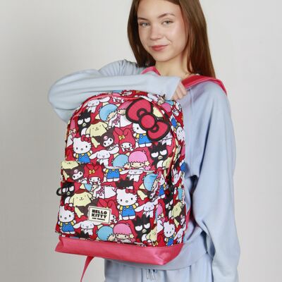 Sanrio Hello Kitty Friends-Mochila HS FAN 2.2, Multicolor