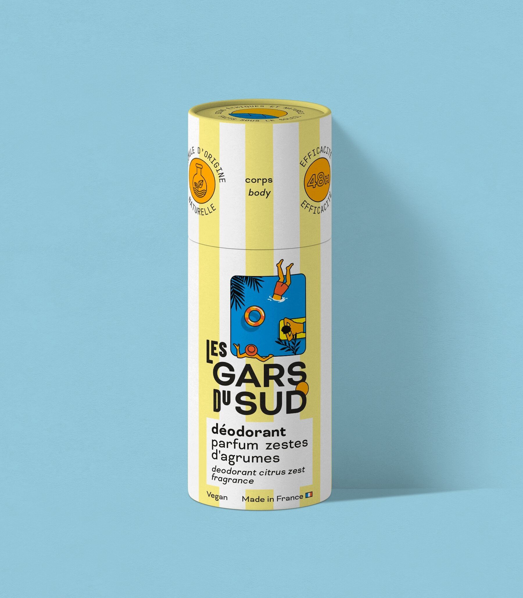 Formula deodorante di origine naturale con efficacia 48h