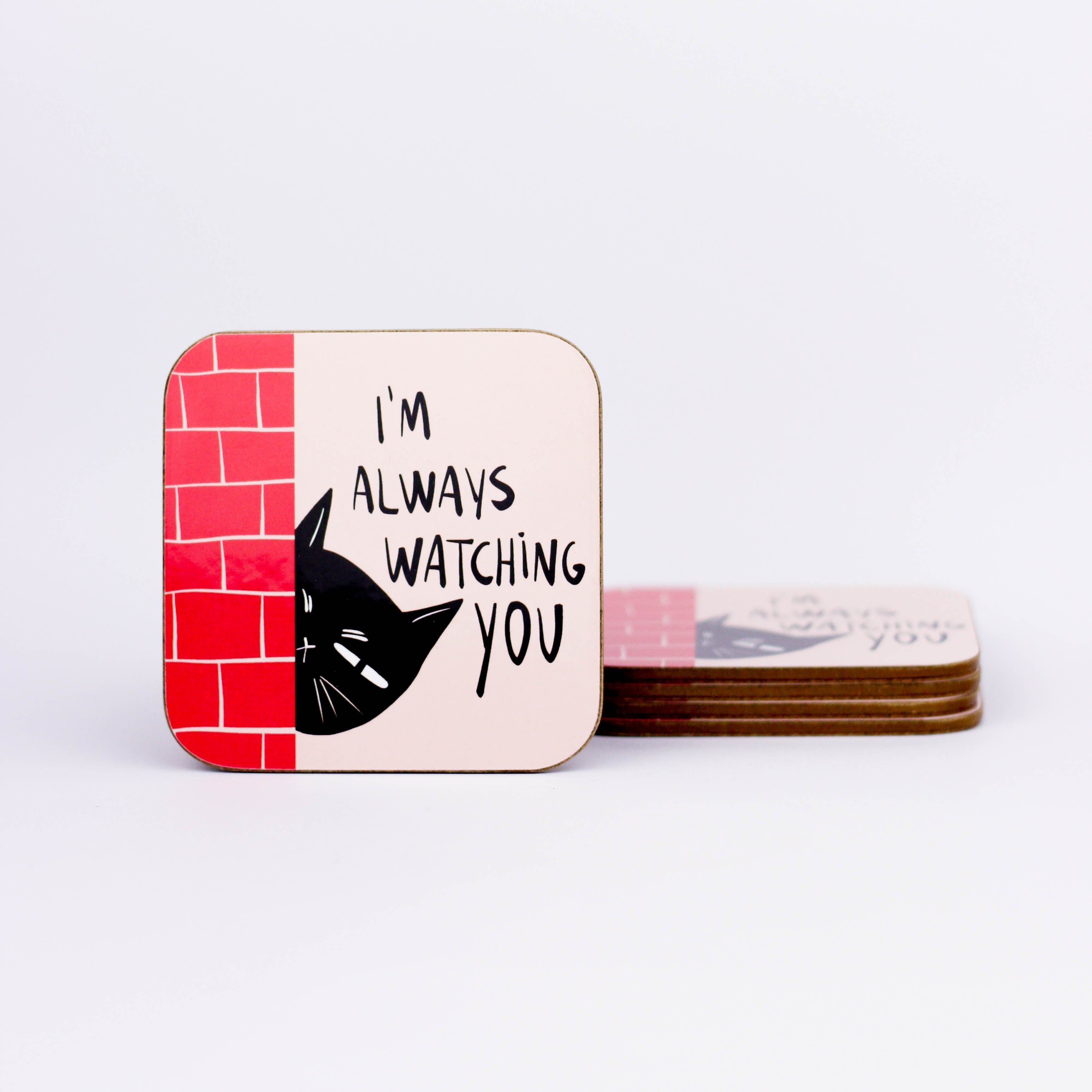 Ti guardo sempre sottobicchiere