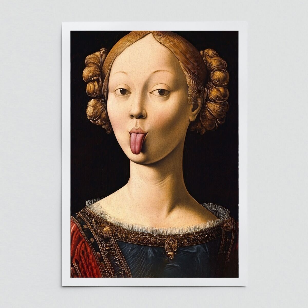 Insolent Lady art print