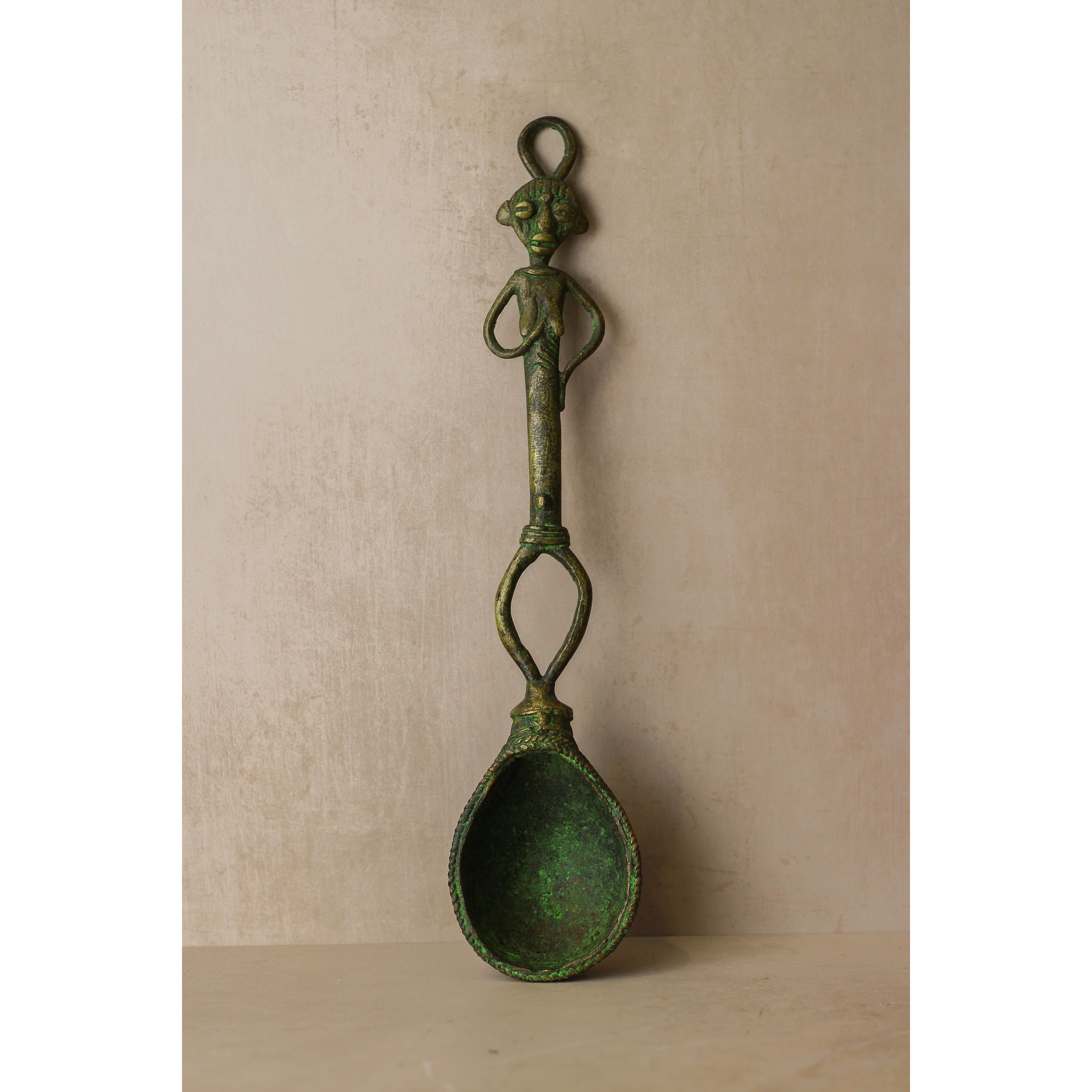 Cucchiaio in bronzo del Benin - 75.2