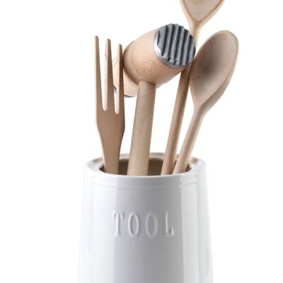 MODERN LIFE Container for utensils d. 12.5cm h: 14.5cm-HTD2160