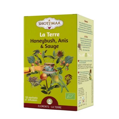 Infusion Tisane Bio Gamme Éléments de la Nature – Infusions Bien-Être Inspirées des 5 Éléments pour Équilibre et Vitalité- Terreuse, Apaisante, Revitalisante, Parfumée