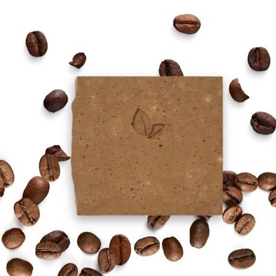 Organic Coffee Exfoliating Soap - Gently Removes Dead Skin, Tones and Smoothes Skin with Natural Caffeine - Soft and Revitalized Skin with an Invigorating and Captivating Scent