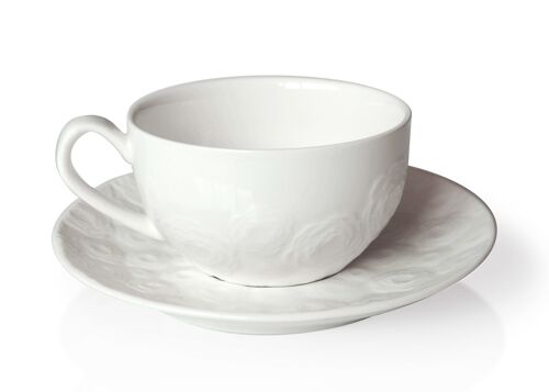 ROSE2 Cup and saucer 270ml colorb-HTD3697-PROM