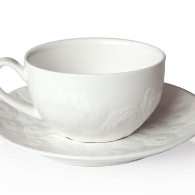 ROSE2 Cup and saucer 270ml colorb-HTD3697-PROM