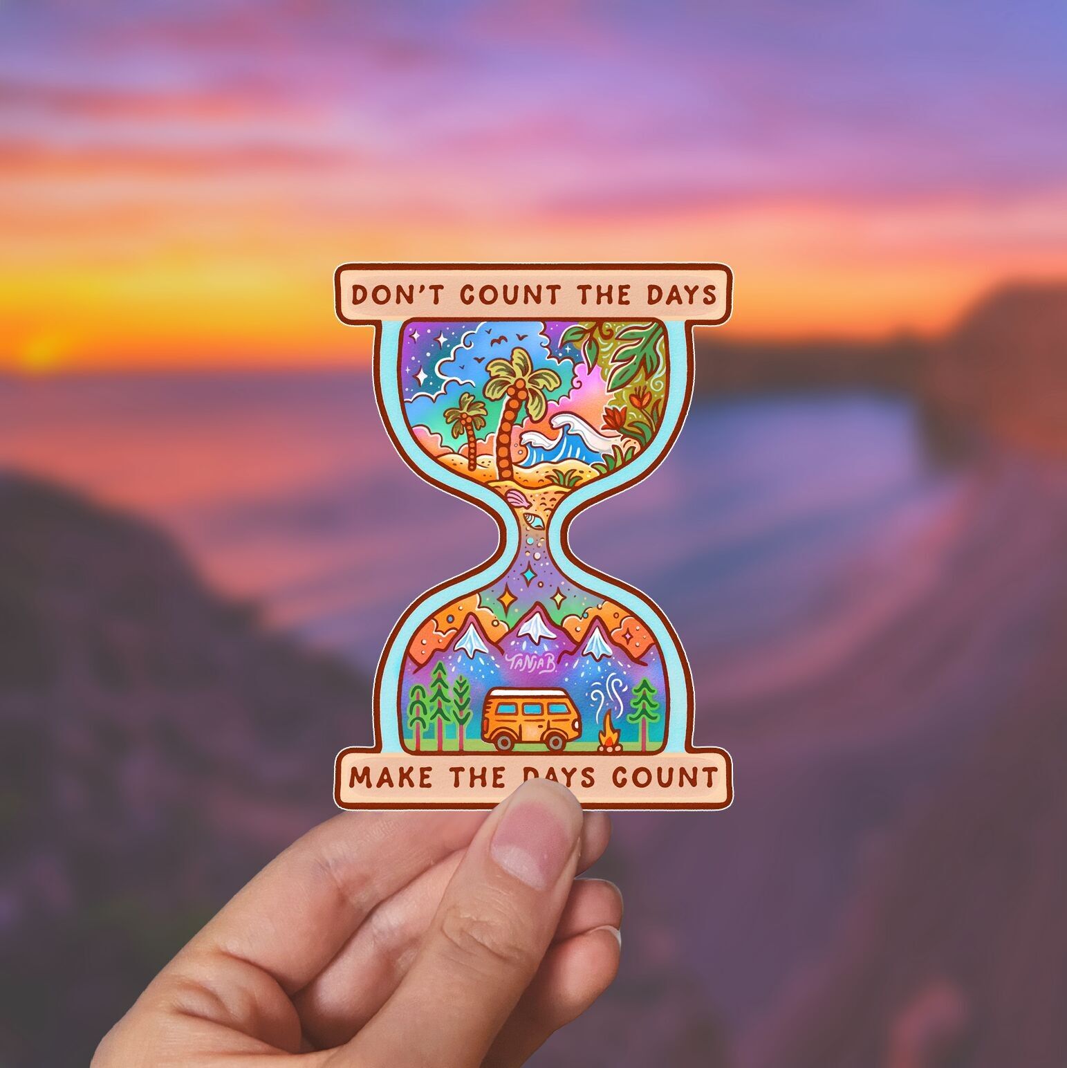 Make Days Count - Sticker