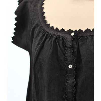 Robe manches courtes - Anthracite - Taille L