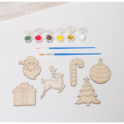 Conjunto de pintura | Navidad