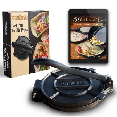 Prensa para tortillas de hierro fundido premium