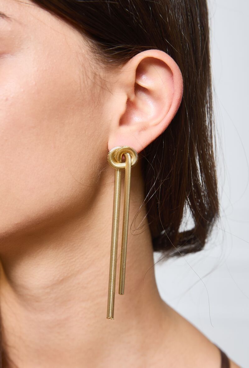 Orecchini in acciaio inossidabile 124AQ213