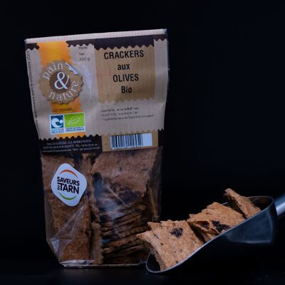 Galletas Saladas Ecológicas - Crackers De Olivo - 100G
