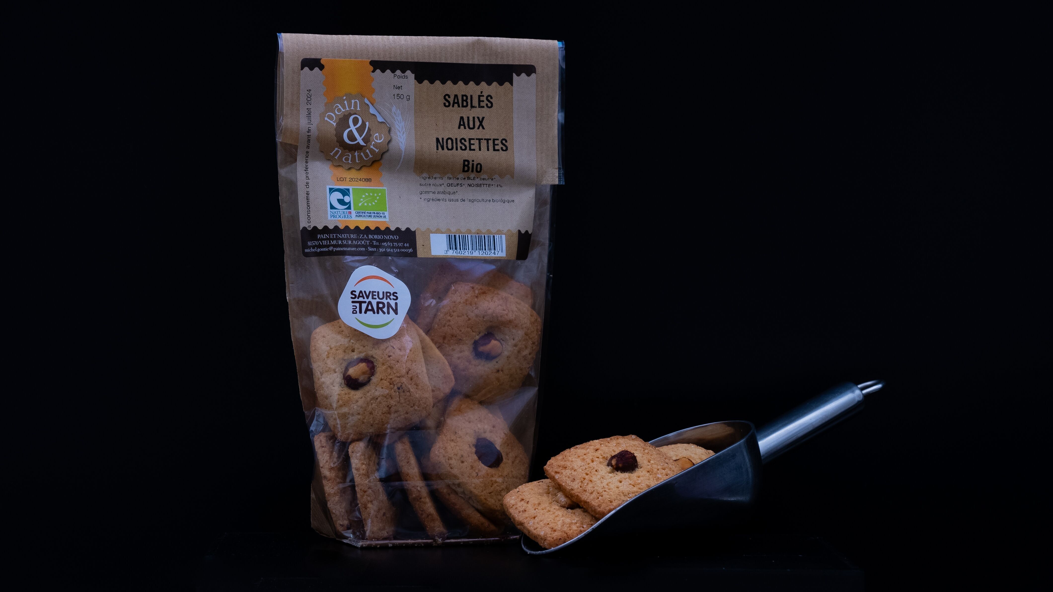 Galleta Dulce Ecológica - Bizcocho De Avellanas - 150G