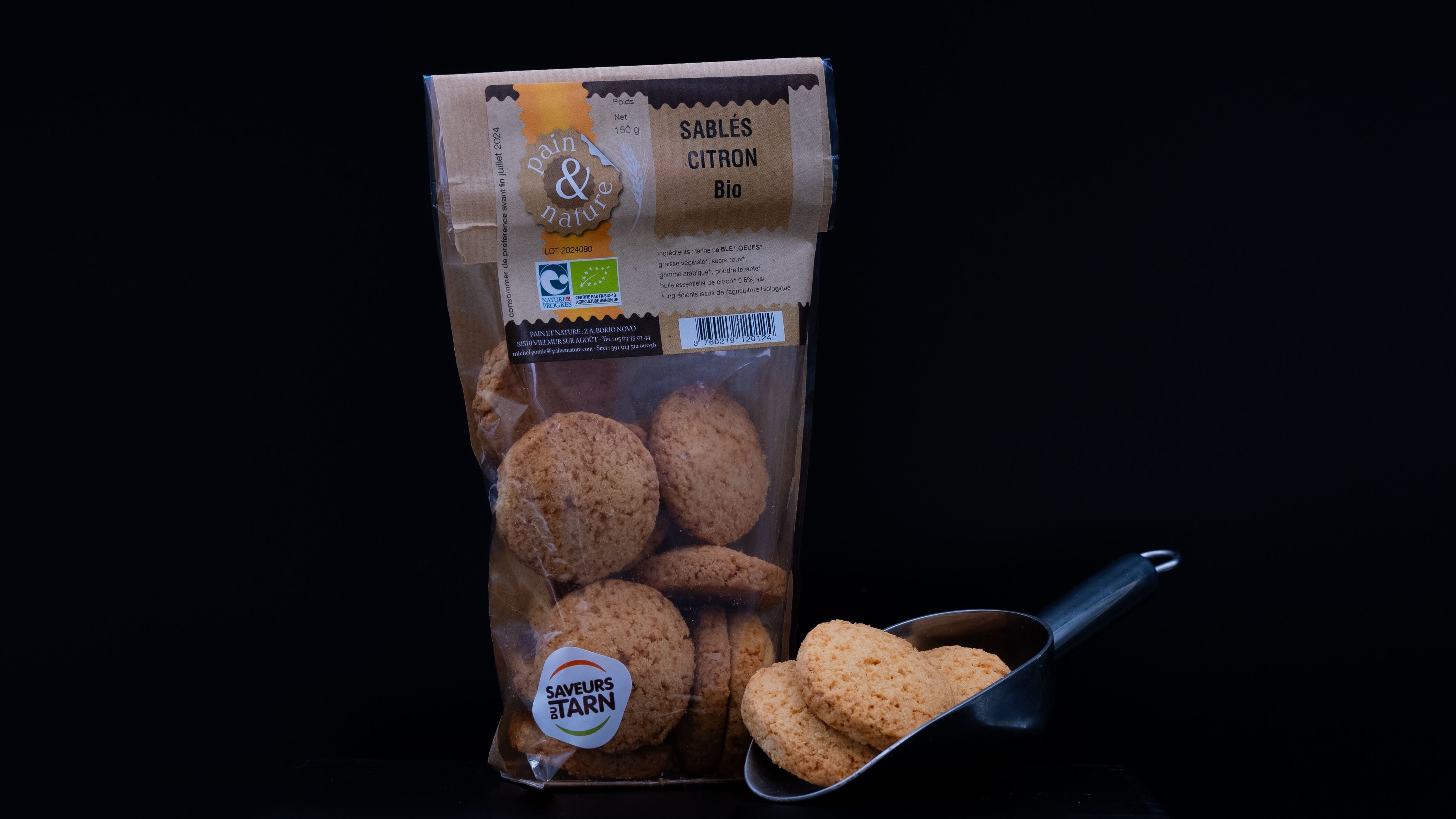 Galleta Dulce Ecológica - Bizcocho De Limón - 150G