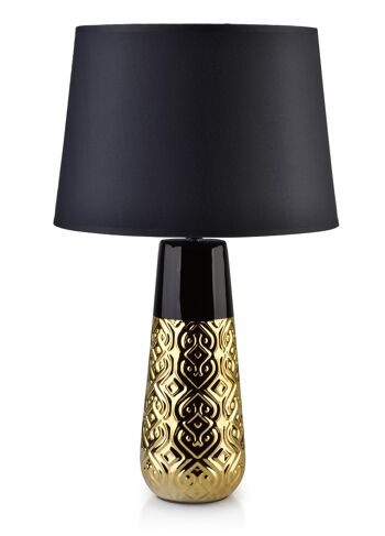 LUNA ORIENT OR Lampe h57x12cm 1
