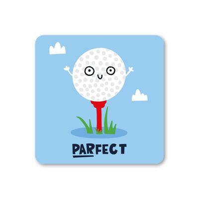 Parfect Golf Coaster Pack of 6