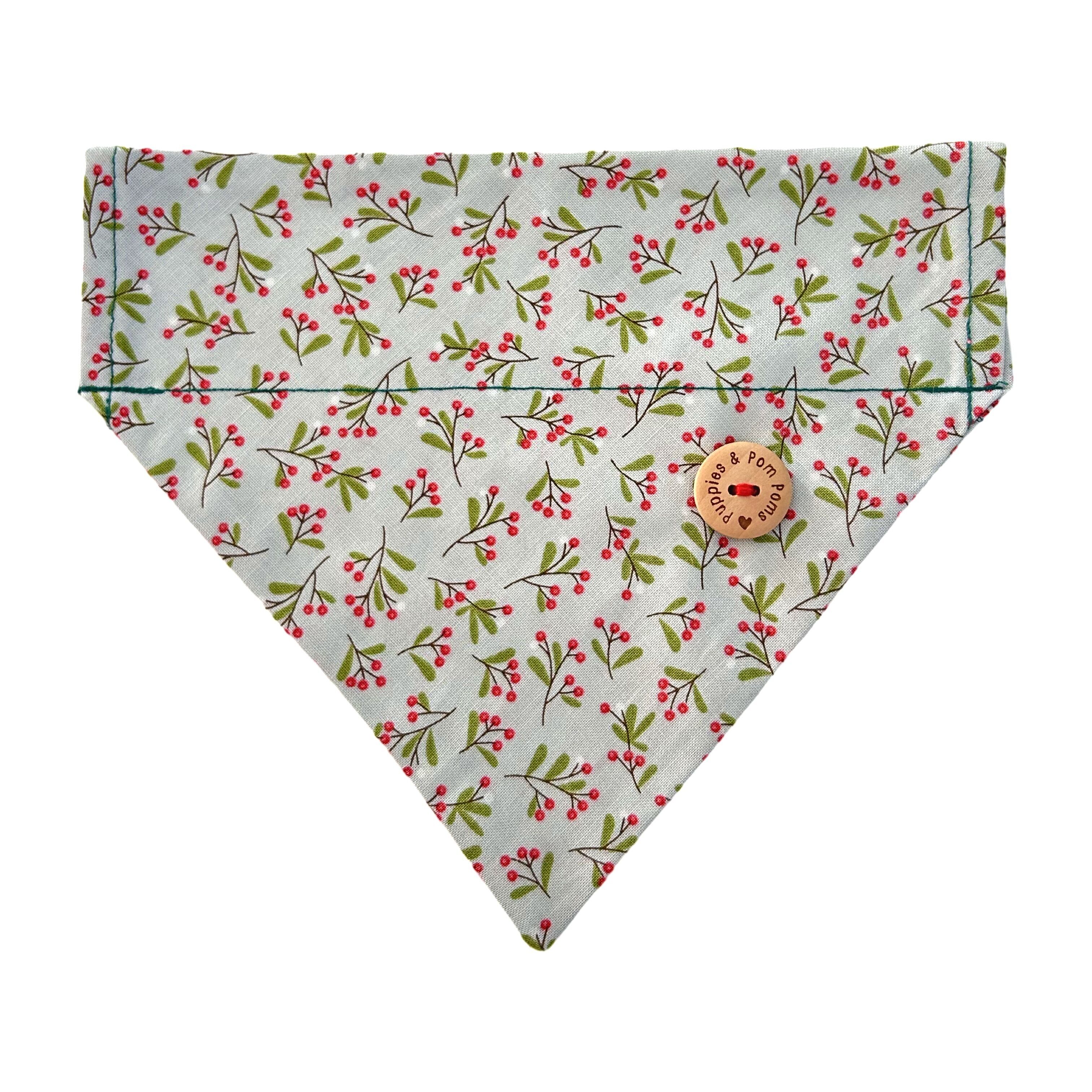 Bandana natalizia per cani - Vischio