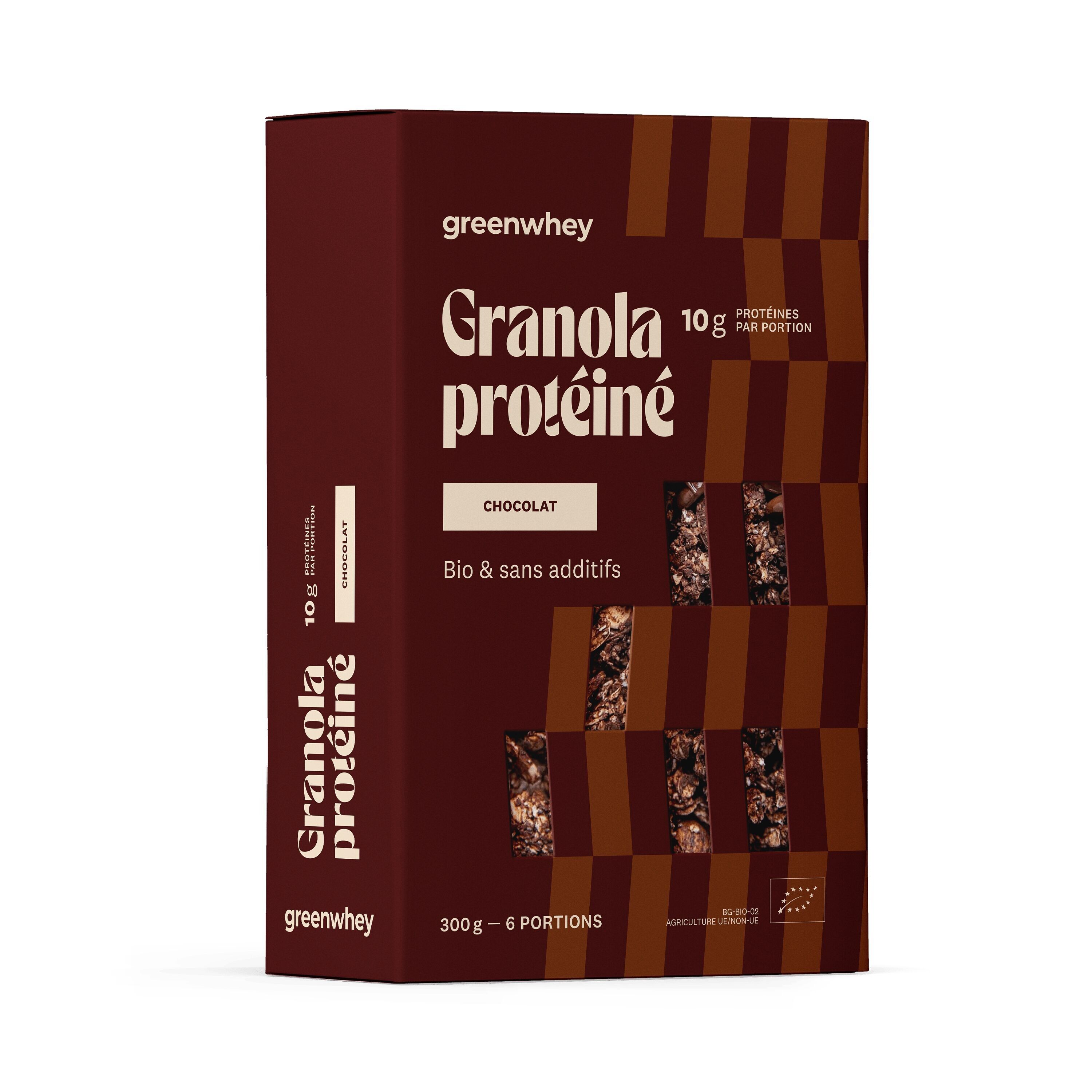 Granola proteica biologica