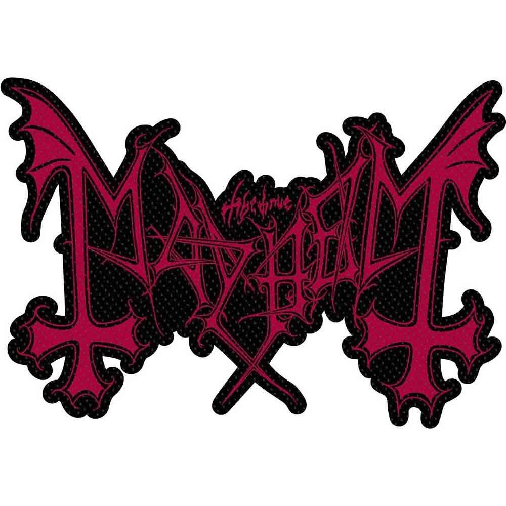 Mayhem Patches - Woven Sew On - Logo Cut Out