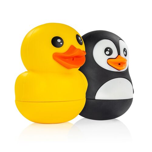 MyHappyBath Toys duck & penguin bath animals