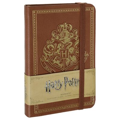 Harry Potter: Diario de bolsillo con rayas de Hogwarts Insiht Editions