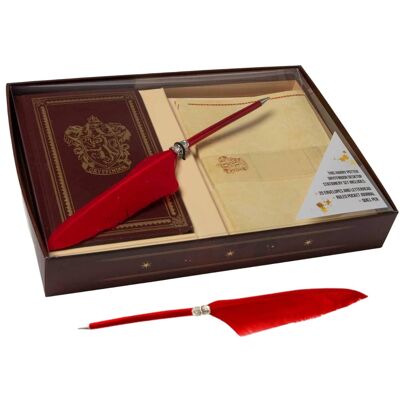 Harry Potter : Ensemble de papeterie de bureau Gryffondor (avec stylo) Insight Editions