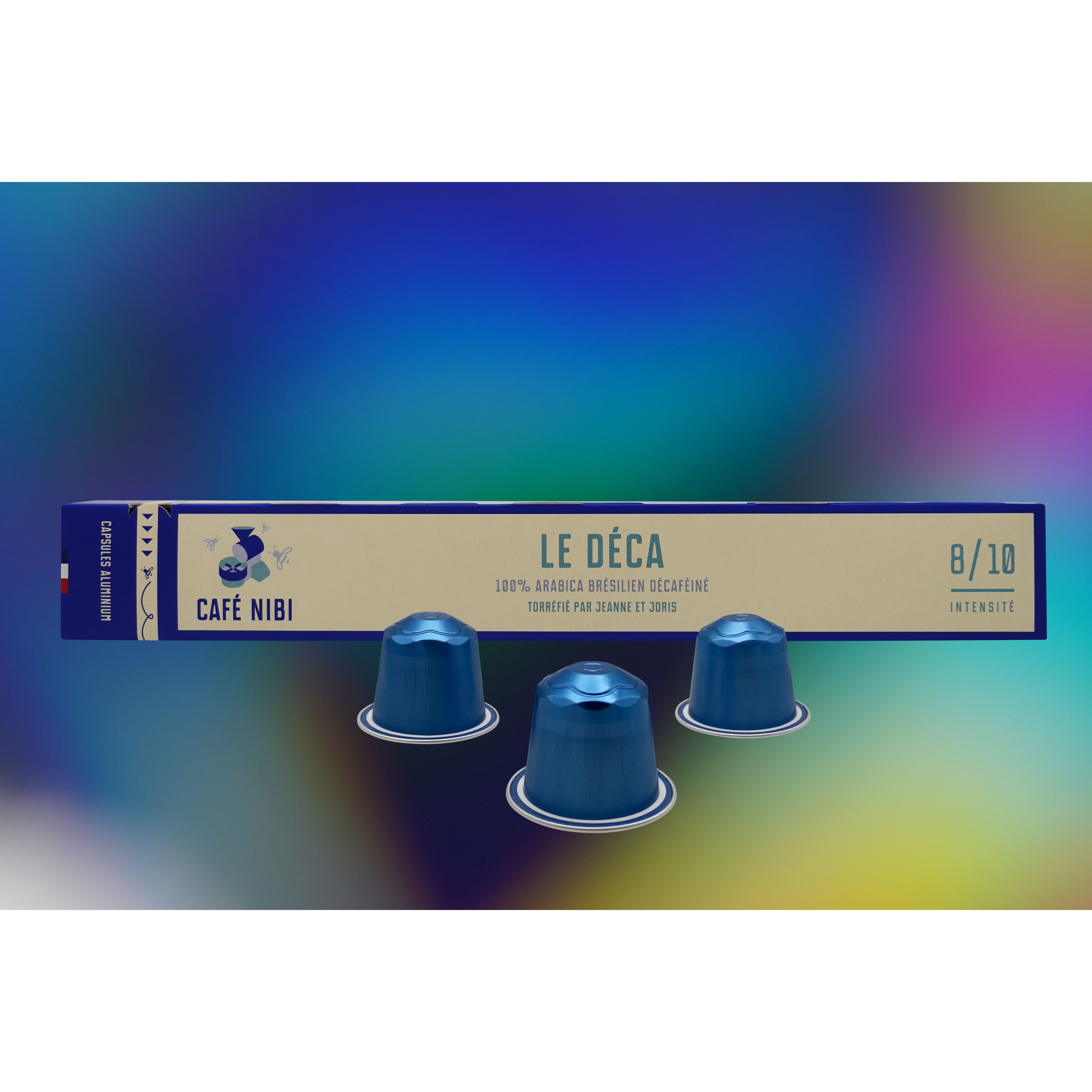 cartone da 10 capsule - Café Nibi - Capsule compatibili - Le Déca