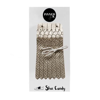 Caramelo con flecos - Oro
