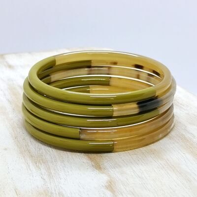 Brazalete de cuerno de olivo