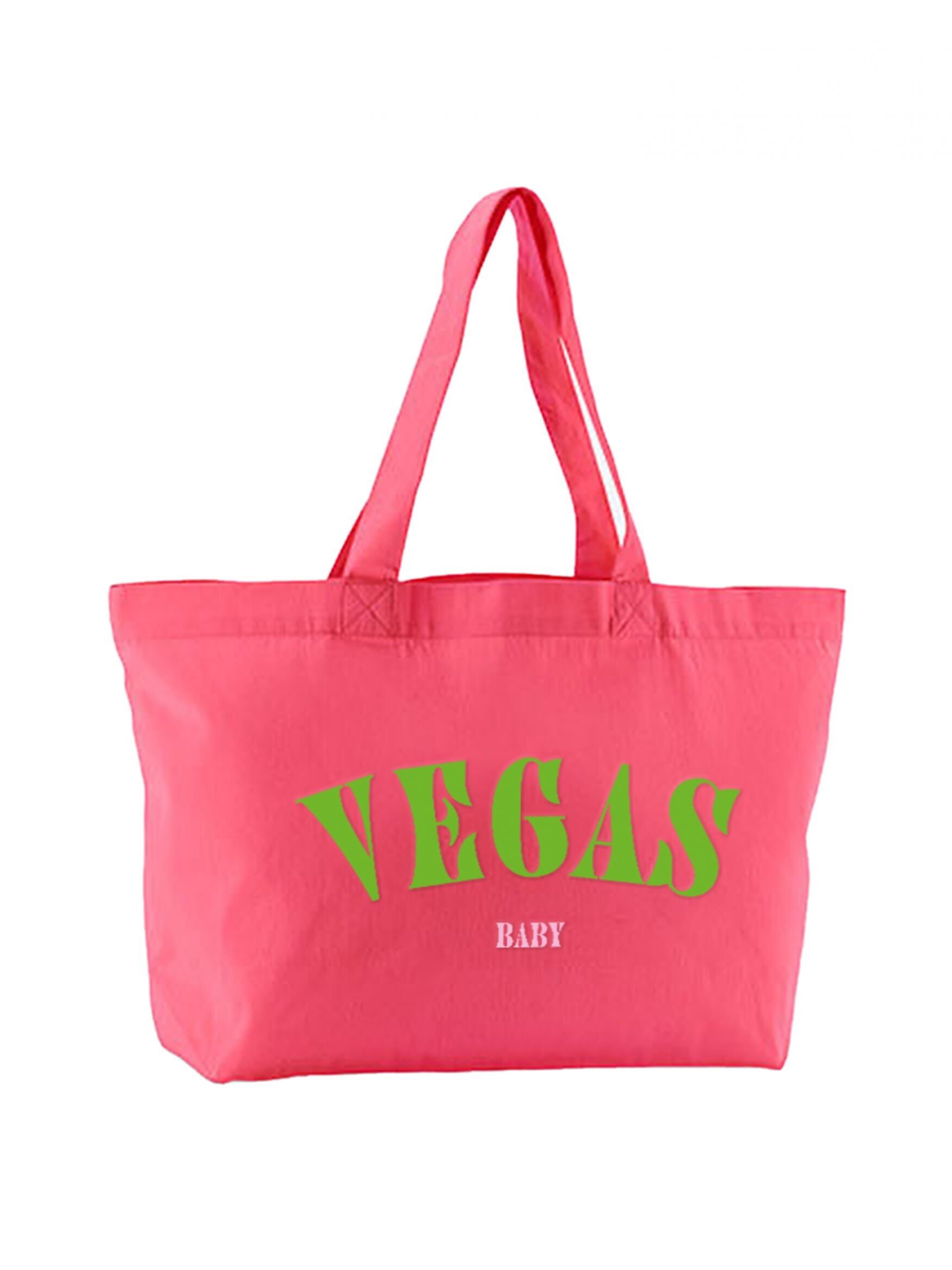 Borsa Shopping in tela Vegas Verde