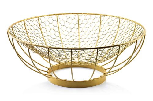 CEDRIC GOLD Decorative bowl XL 38x4.50xh13.50cm-HTOP7167 21