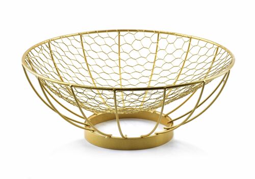 CEDRIC GOLD Decorative bowl L 31x45xh12cm-HTOP7174 21