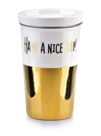 Mug GOLD CHIC 410ml avec couvercle + infuseur-HTPT7814 4 1