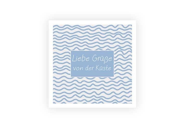 Saludos desde la costa | Postal | saludo